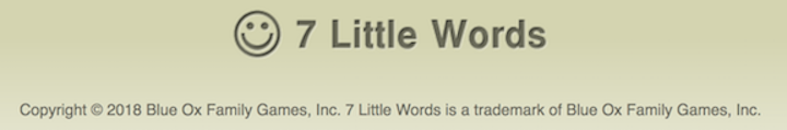 Seven Little Words