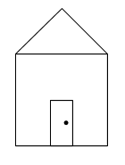 simple drawing of a house