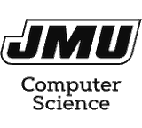 JMU CS Logo in 4 shades of gray like OG Gameboy