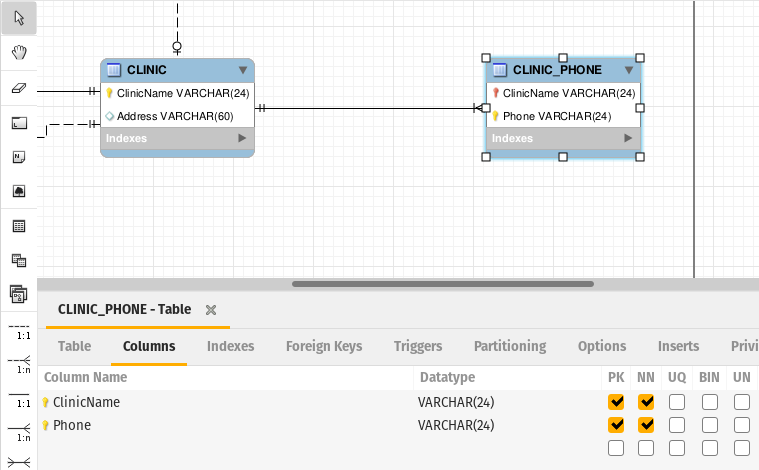 Creating a multi-valued attribute table