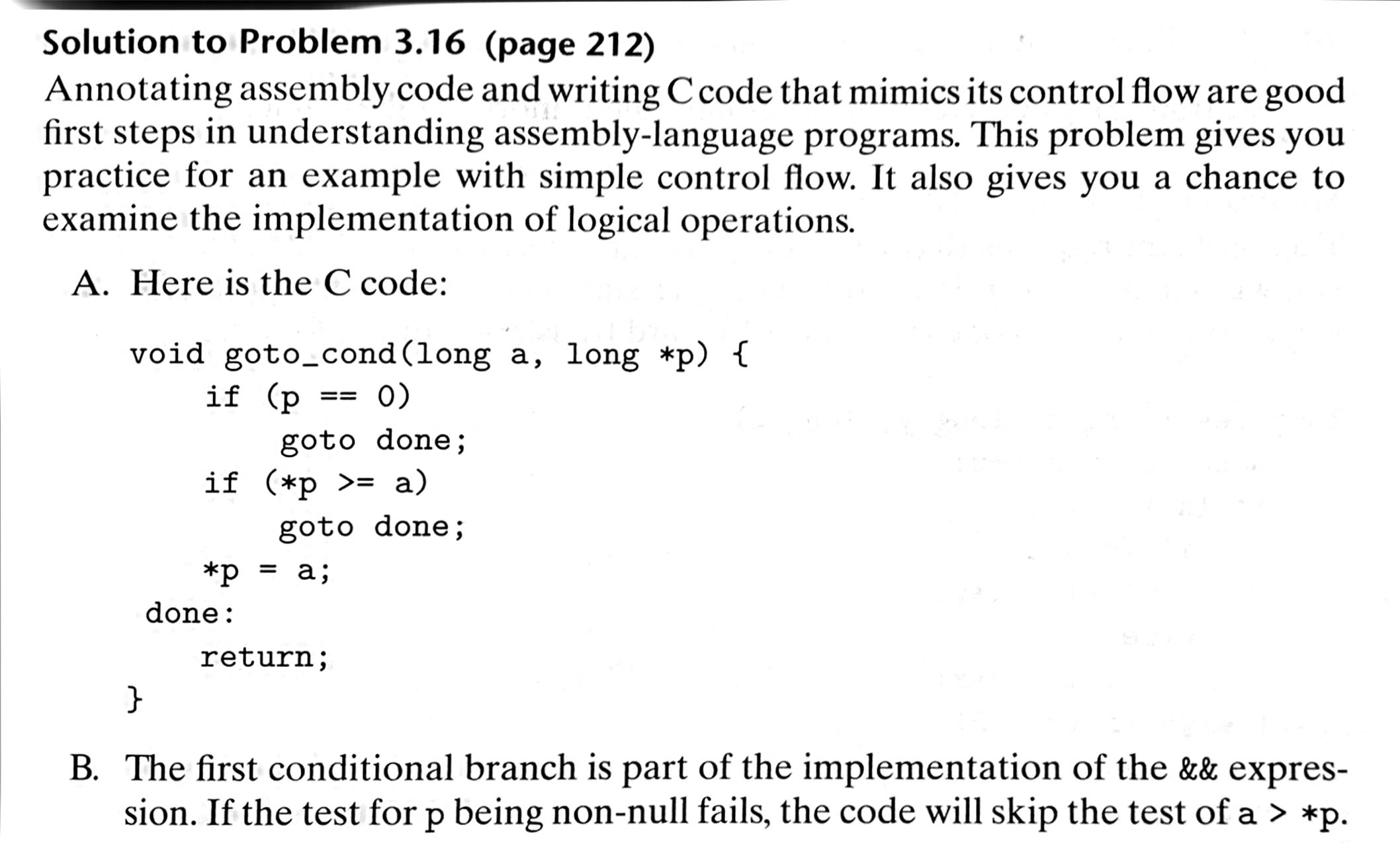 Textbook solution